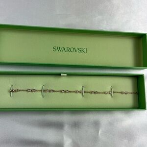 Swarovski Remix Collection Round cut, White, Rose gold-tone Bracelet 5664055